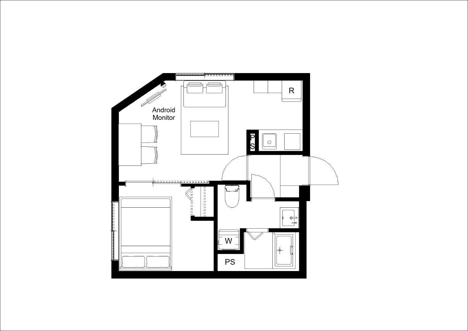 Cozy Base Nogata Appartement *